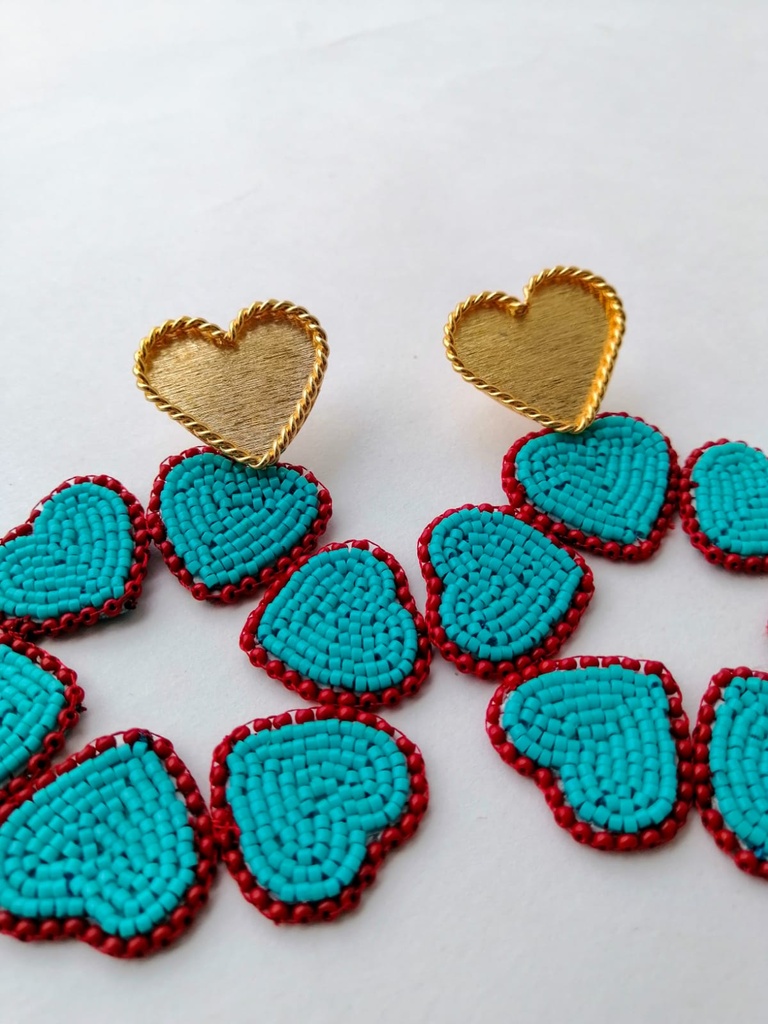 Maxi Aretes Corazón