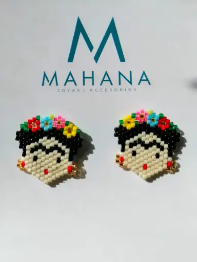 Aretes Frida Kahlo